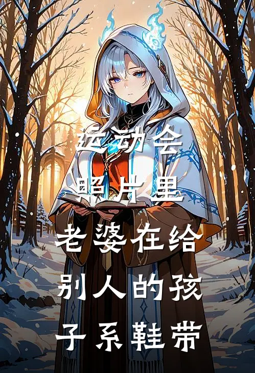 运动会照片里，老婆在给别人的孩子系鞋带