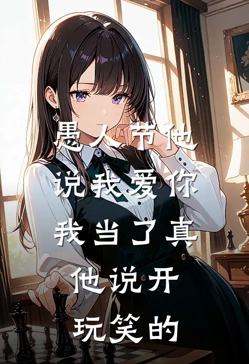 愚人节他说我爱你，我当了真，他说开玩笑的