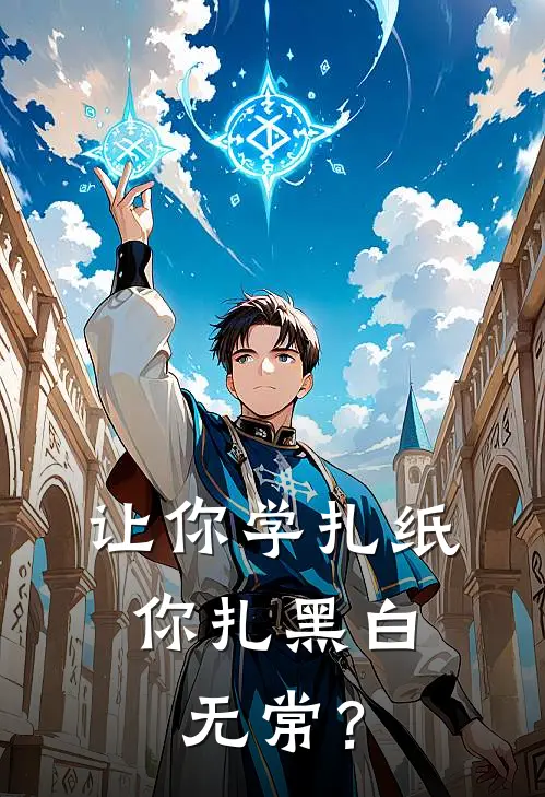 让你学扎纸：你扎黑白无常？