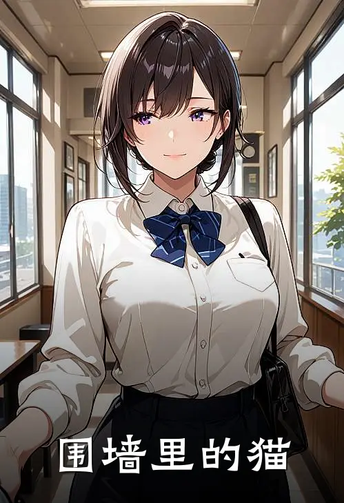围墙里的猫