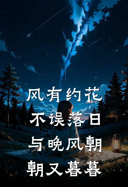 风有约花不误落日与晚风朝朝又暮暮
