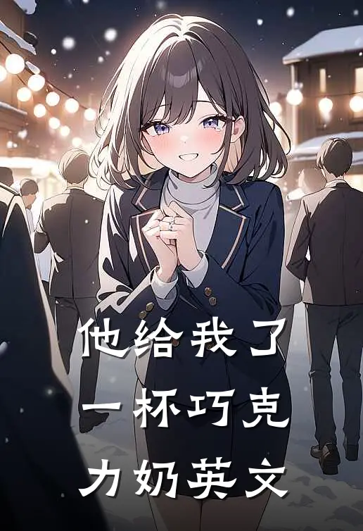 他给我了一杯巧克力奶英文