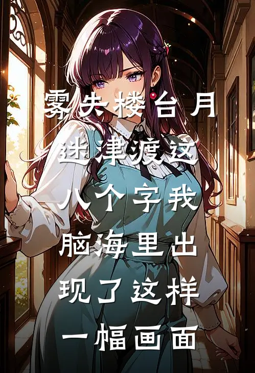 雾失楼台月迷津渡这八个字我脑海里出现了这样一幅画面