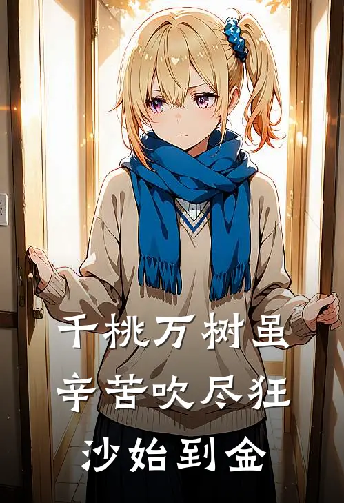 千桃万树虽辛苦吹尽狂沙始到金